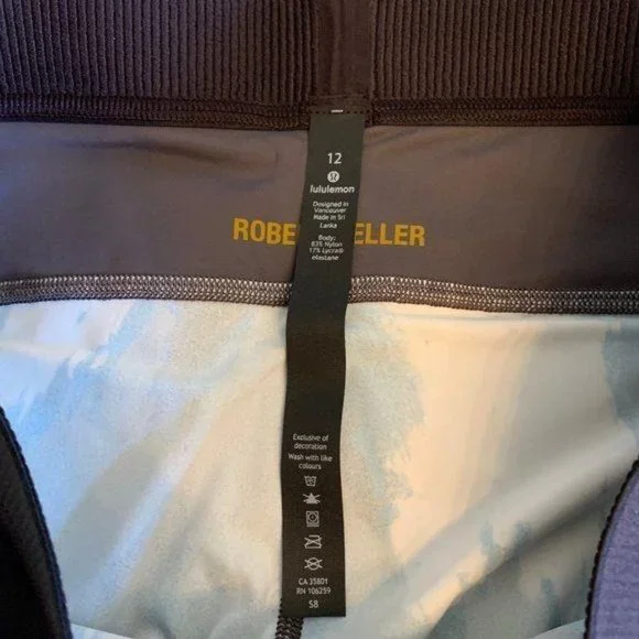 NWT Lululemon Robert Gellar Take the Moment Tight 25 Limited Edition Sz…
